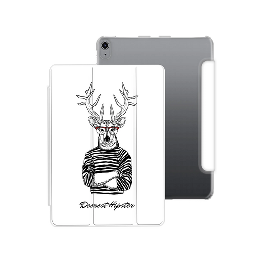 Deerest Hipster - iPad personalizado carcasa