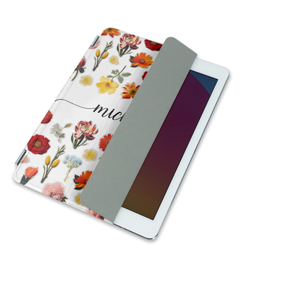 Pegatinas de flores - iPad personalizado carcasa