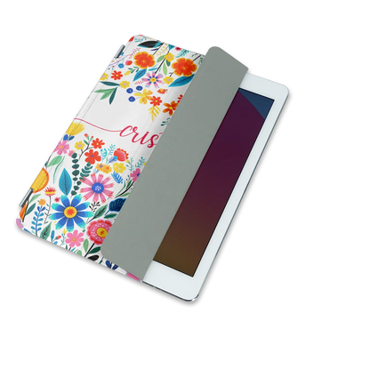 Flores felices - iPad personalizado carcasa
