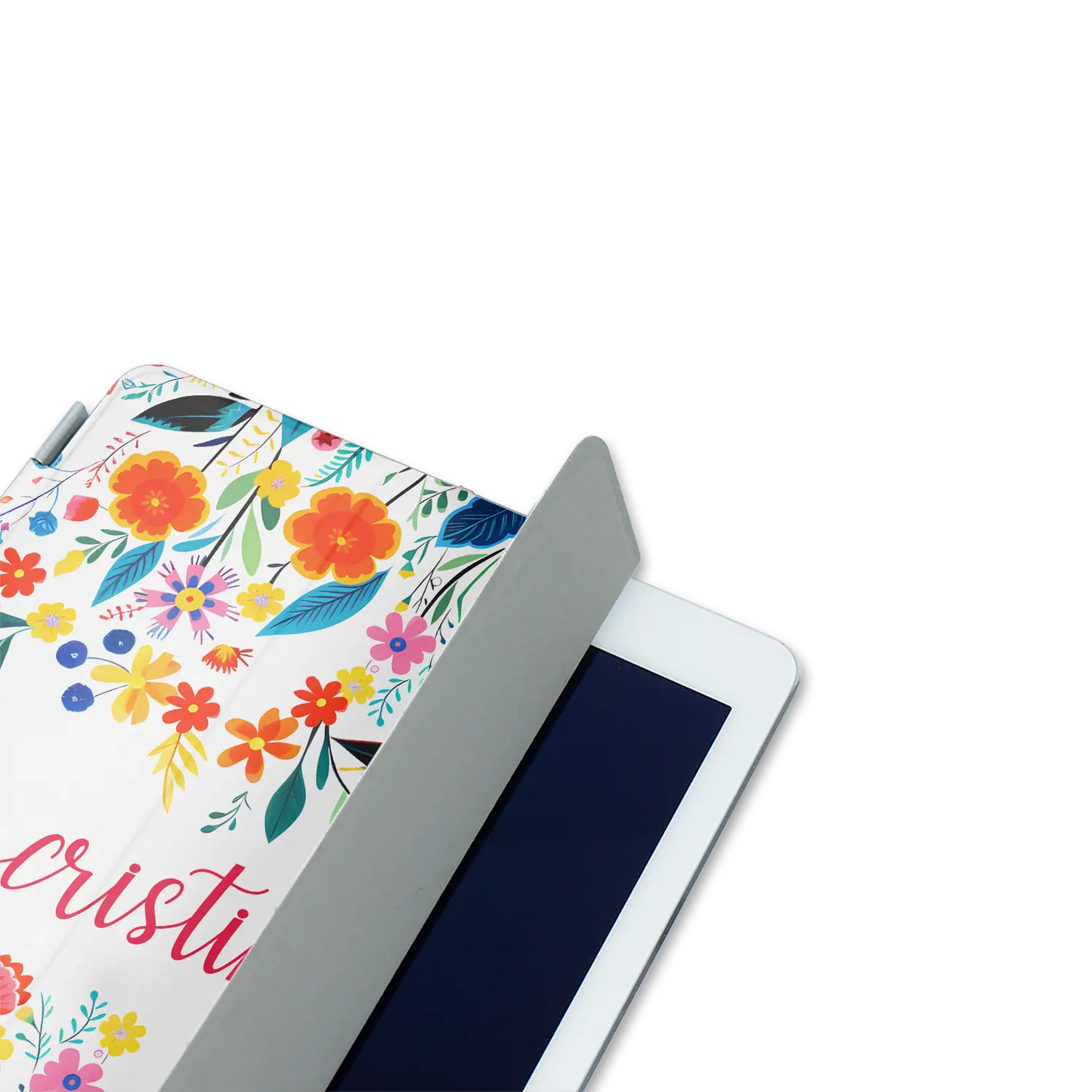 Flores felices - iPad personalizado carcasa
