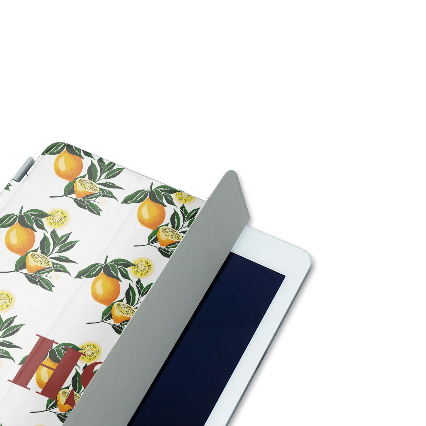 Patrón de limón - iPad personalizado carcasa