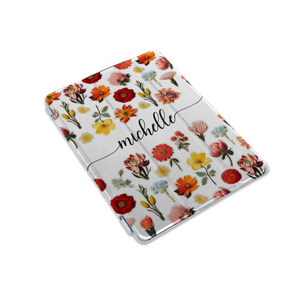 Pegatinas de flores - iPad personalizado carcasa