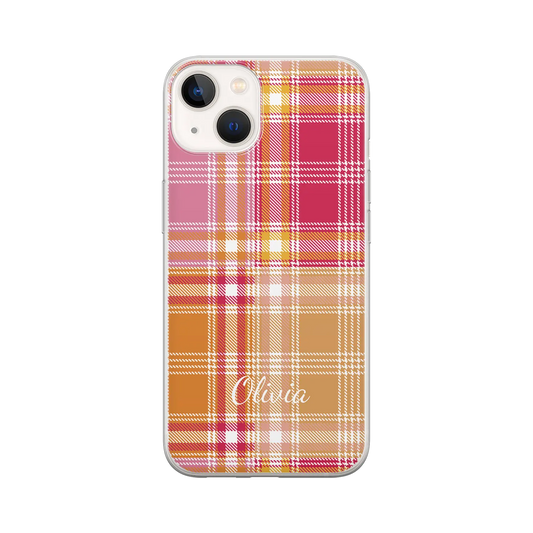 Plaid & Simple - Carcasa personalizada iPhone