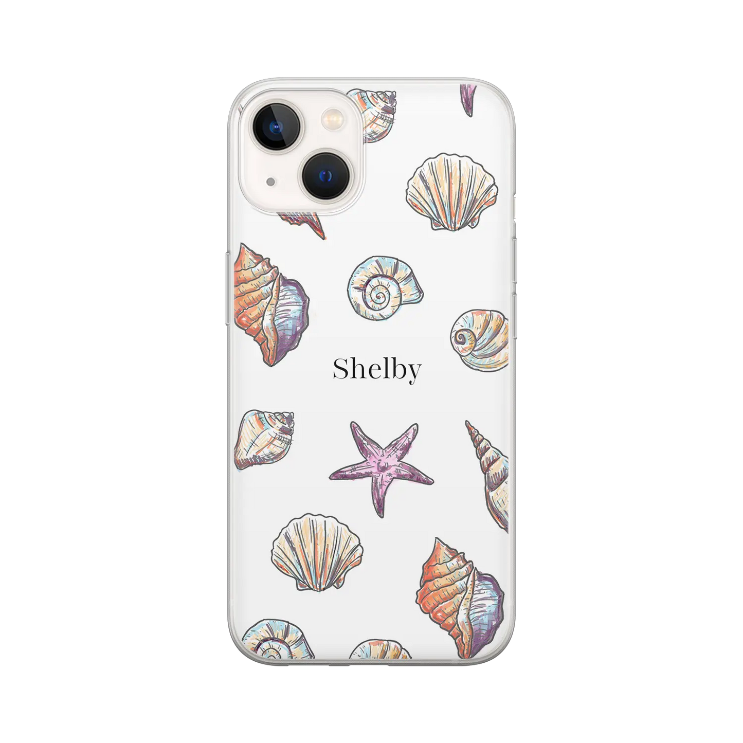 Conchas marinas - Carcasa personalizada iPhone