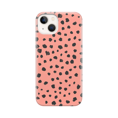 Grunge Dots - Carcasa personalizada iPhone