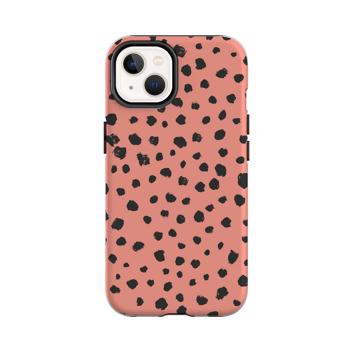 Grunge Dots - Carcasa personalizada iPhone