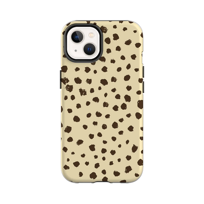 Grunge Dots - Carcasa personalizada iPhone