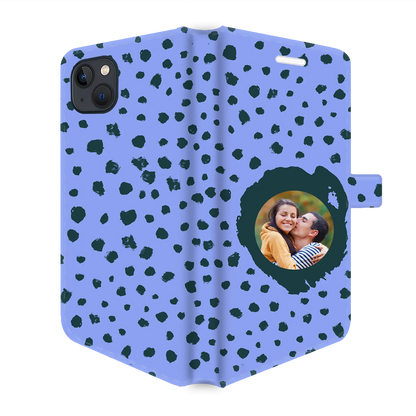 Estilo de imagen Grunge Dots - Carcasa personalizada iPhone