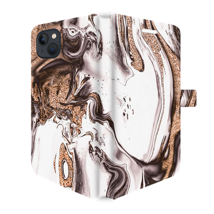 Goteo de mármol - Carcasa personalizada iPhone