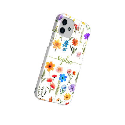 Flores - Carcasa personalizada Galaxy S