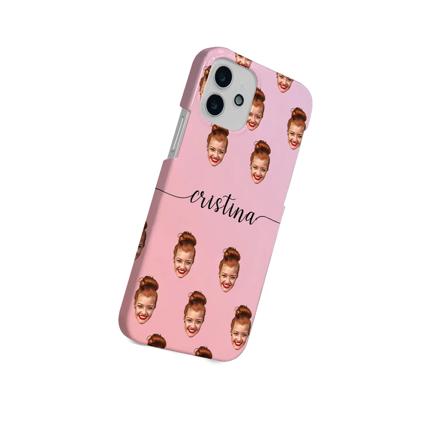 Cara y remolinos - Funda personalizada Galaxy S