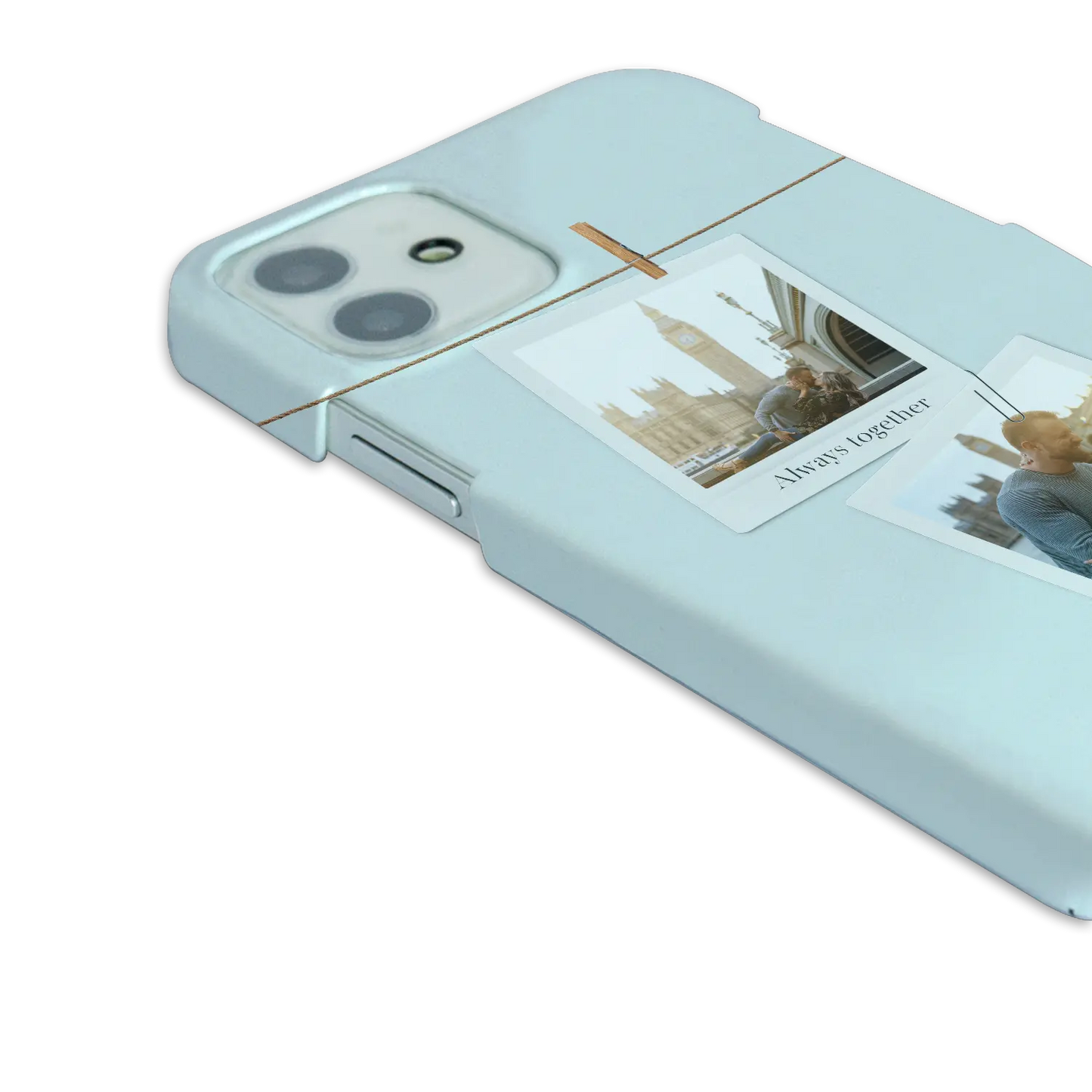 Polaroid Duo - Carcasa personalizada iPhone