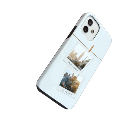 Polaroid Duo - Carcasa personalizada iPhone