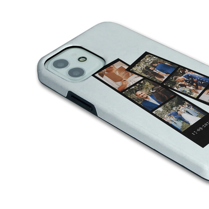 Dúo de tiras de fotos - Carcasa personalizada Galaxy S