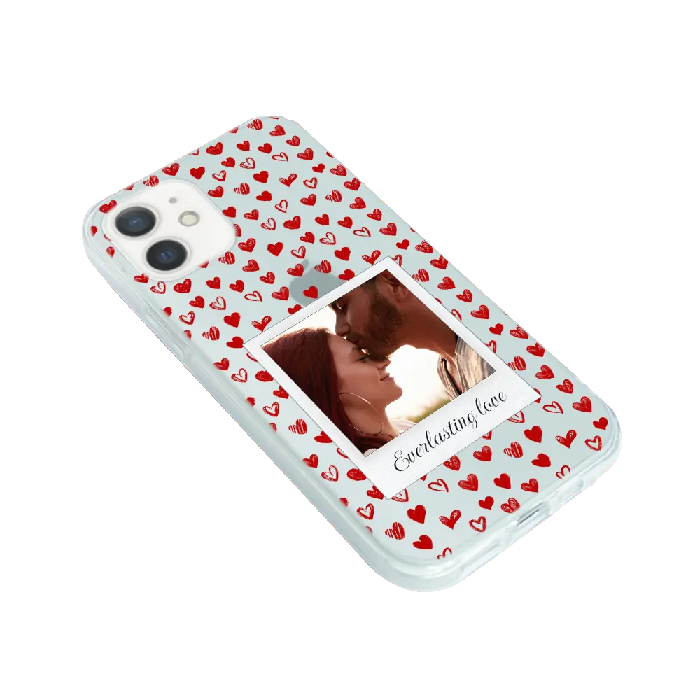 Polaroid Hearts - Coque Galaxy A personnalisée