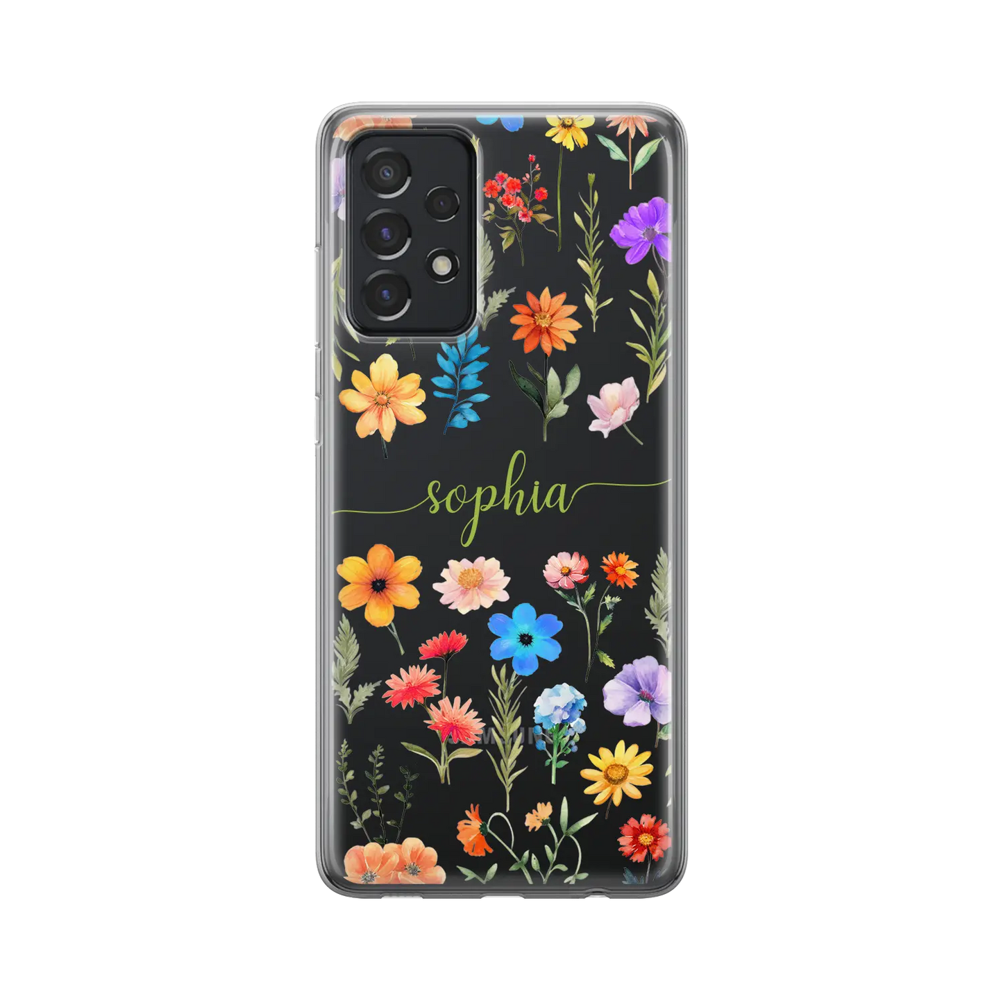 Fleurs - Personnalisées Galaxy A coque