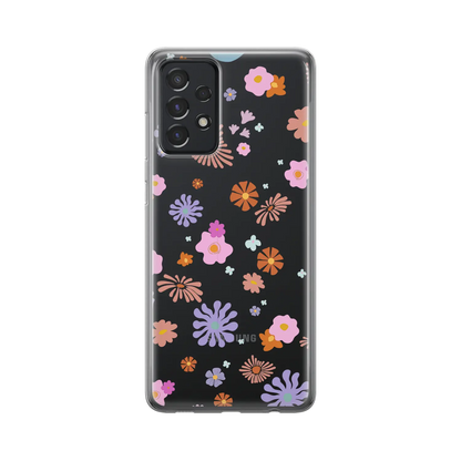 Hippie Flowers - Galaxy A personnalisé coque