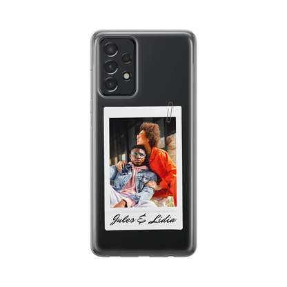 Polaroïd - Coque Galaxy A personnalisée