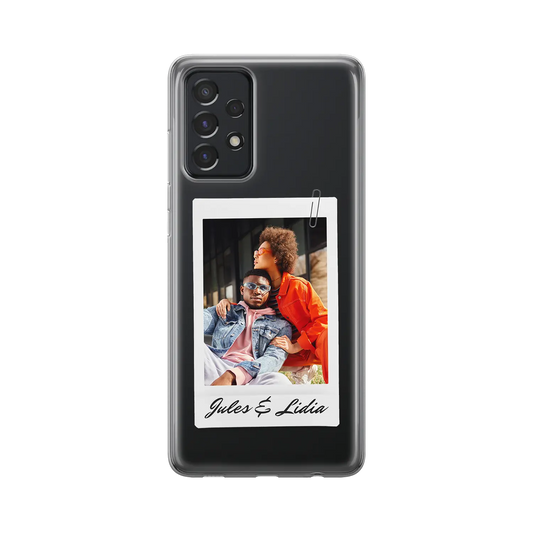 Polaroïd - Coque Galaxy A personnalisée