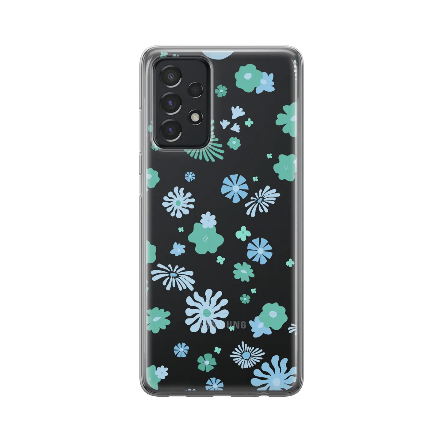 Hippie Flowers - Galaxy A personnalisé coque