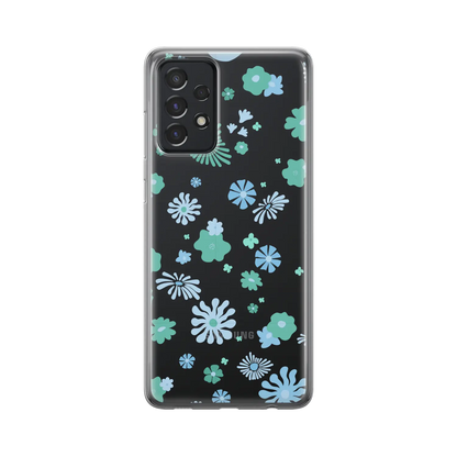 Hippie Flowers - Galaxy A personnalisé coque