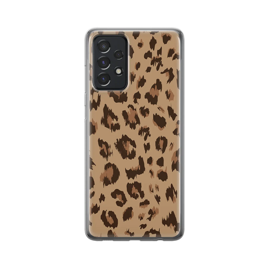 Imprimé guépard sauvage - Personnalisé Galaxy A coque