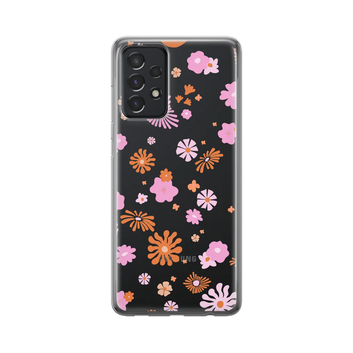 Hippie Flowers - Galaxy A personnalisé coque