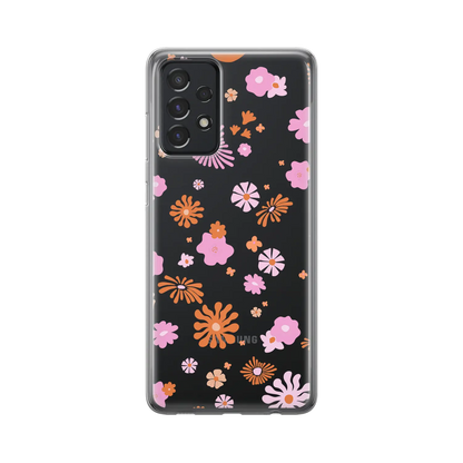 Hippie Flowers - Galaxy A personnalisé coque