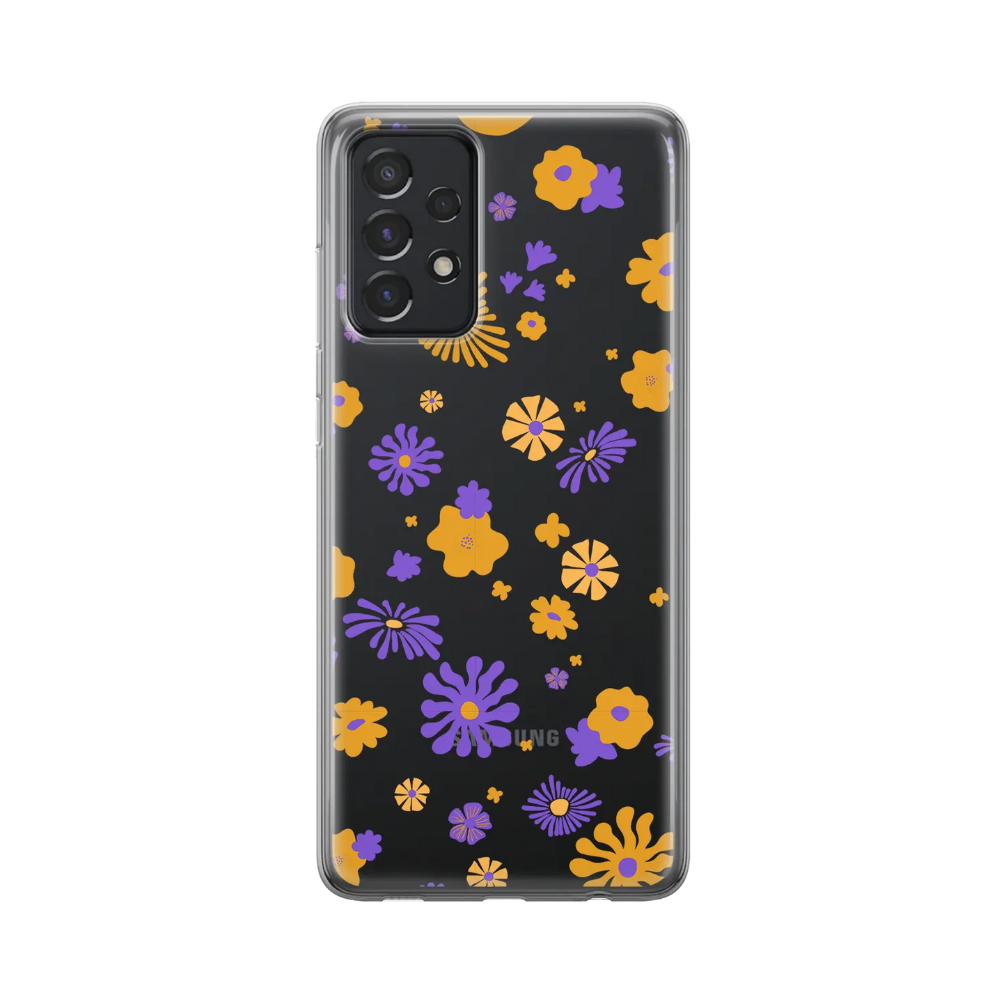 Hippie Flowers - Galaxy A personnalisé coque