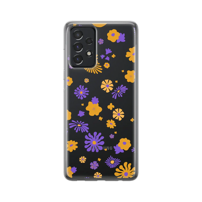 Hippie Flowers - Galaxy A personnalisé coque