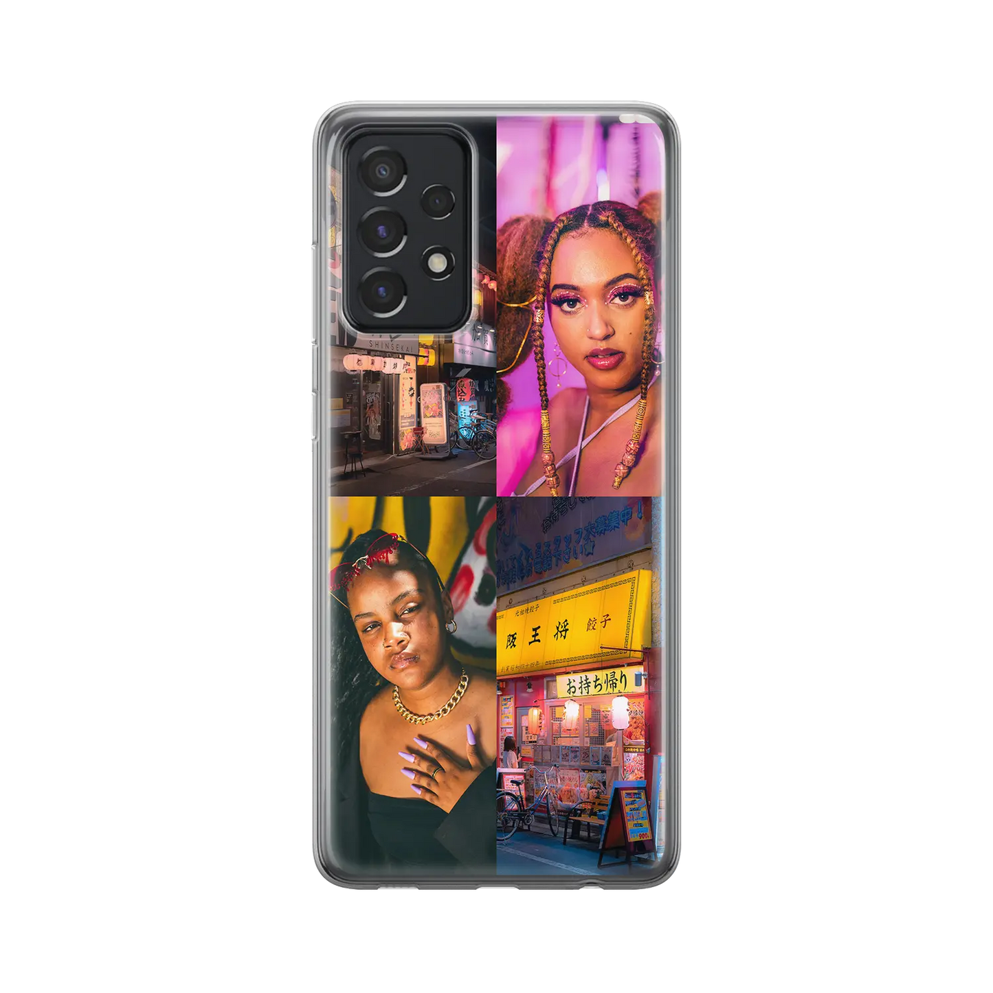 4 Photos - Personnalisées Galaxy A coque