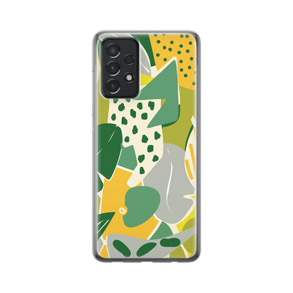 Jungle contemporaine - Coque Galaxy A personnalisée