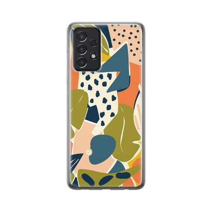 Jungle contemporaine - Coque Galaxy A personnalisée