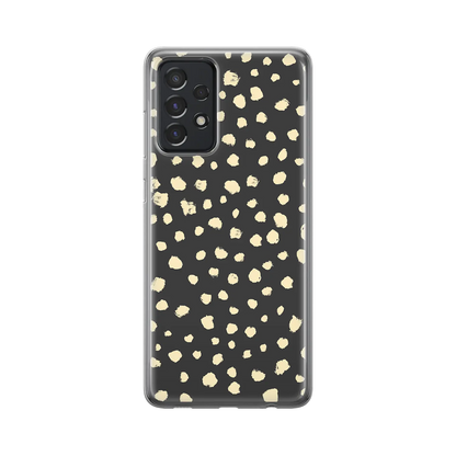 Grunge Dots - Coque Galaxy A personnalisée