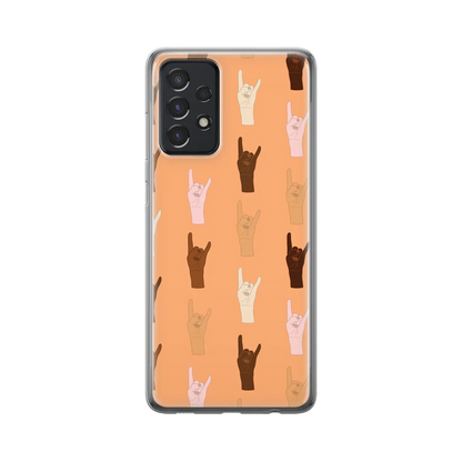 Mains du monde - Coque Galaxy A personnalisée