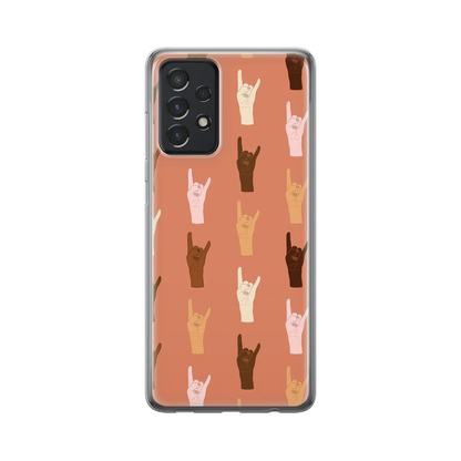 Mains du monde - Coque Galaxy A personnalisée