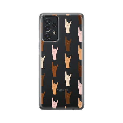 Mains du monde - Coque Galaxy A personnalisée