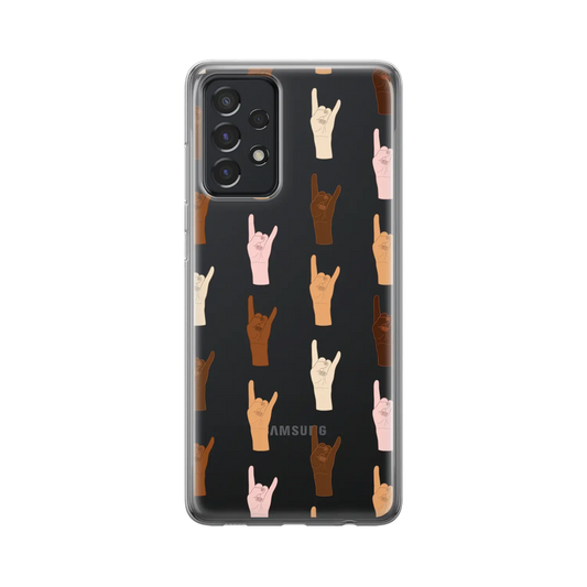 Mains du monde - Coque Galaxy A personnalisée