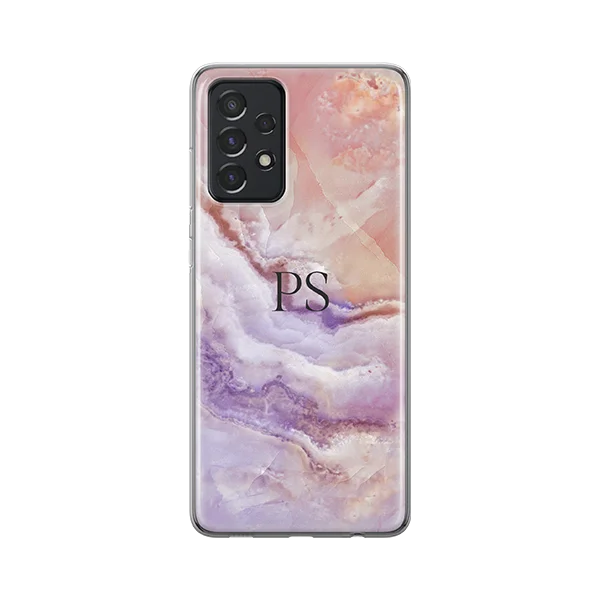 Marble Stone Luxury - Coque Galaxy A personnalisée