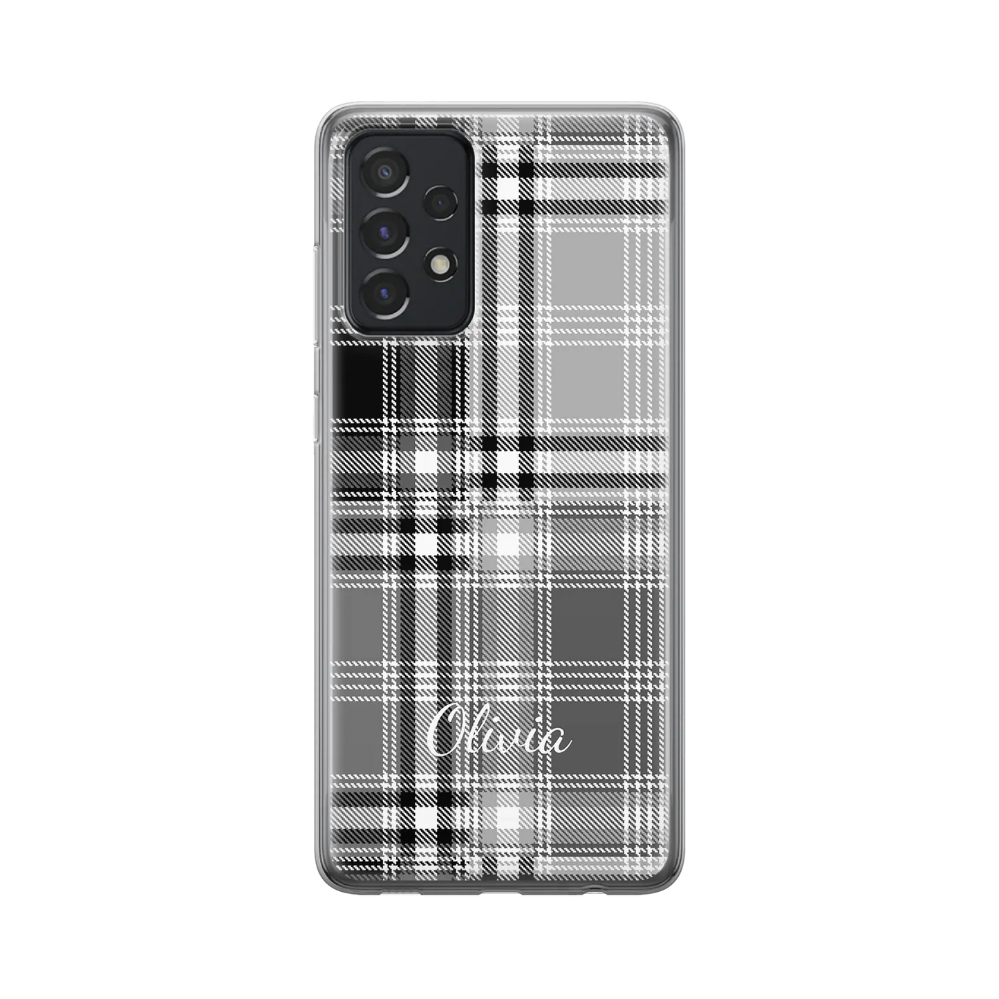 Plaid & Simple - Galaxy A personnalisé coque