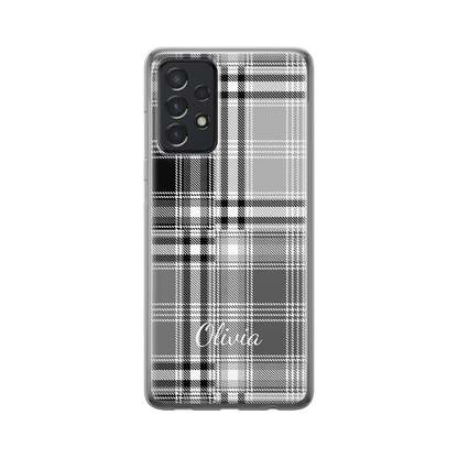 Plaid & Simple - Galaxy A personnalisé coque