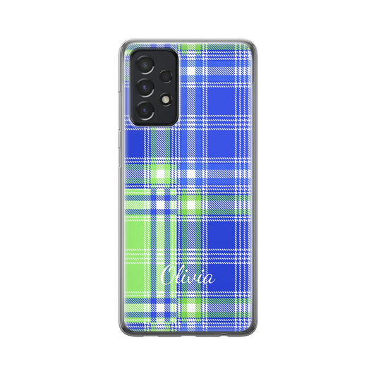 Plaid & Simple - Galaxy A personnalisé coque