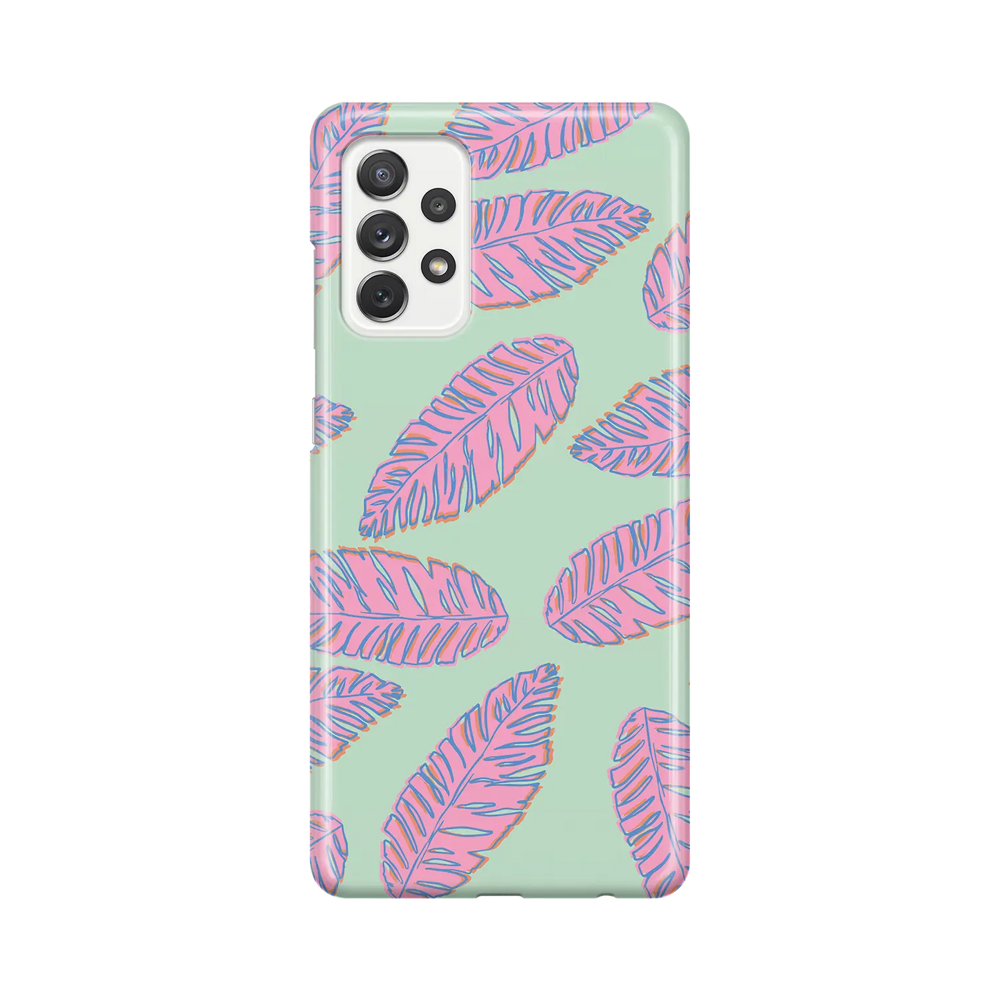 Banana Bright - Coque Galaxy A personnalisée