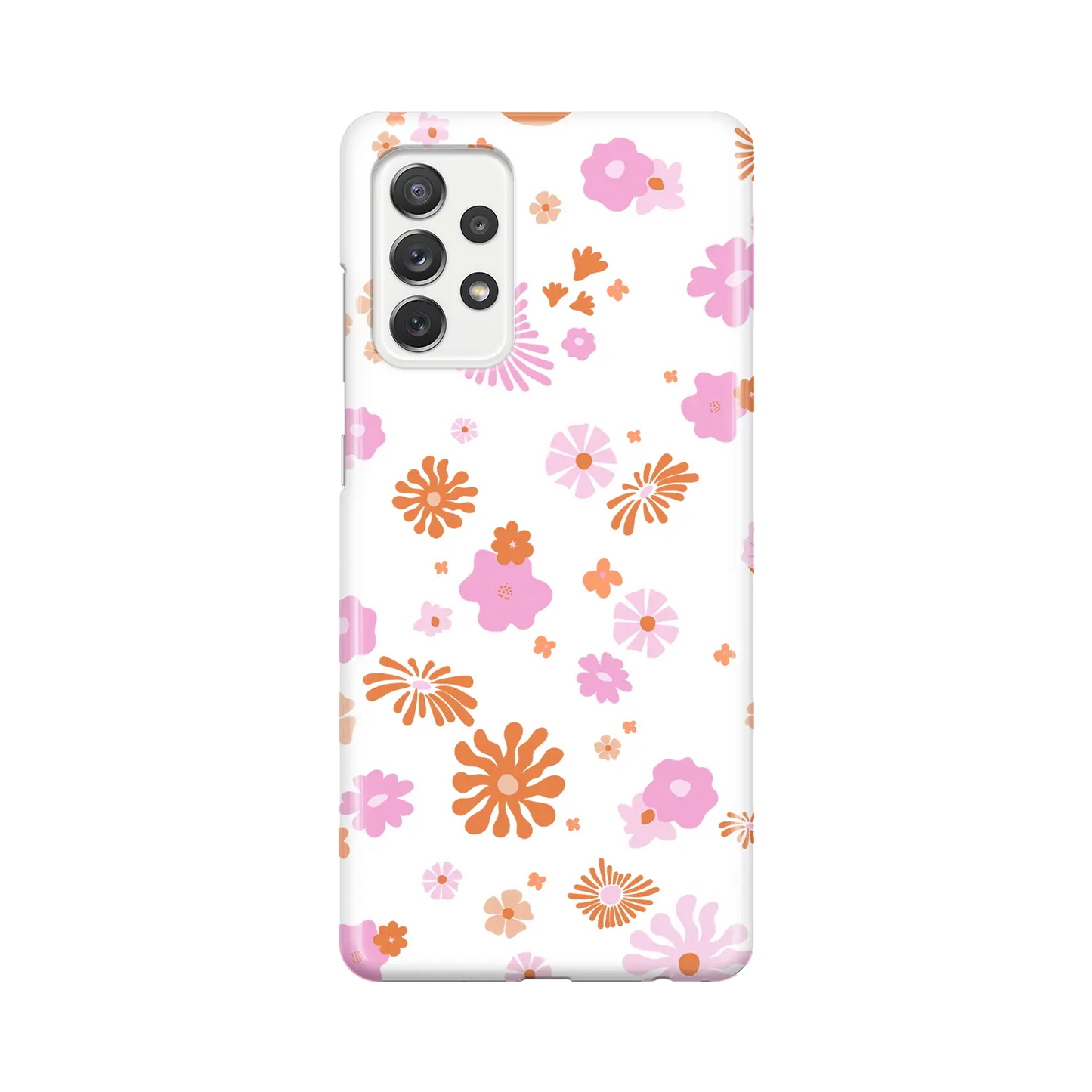 Hippie Flowers - Galaxy A personnalisé coque