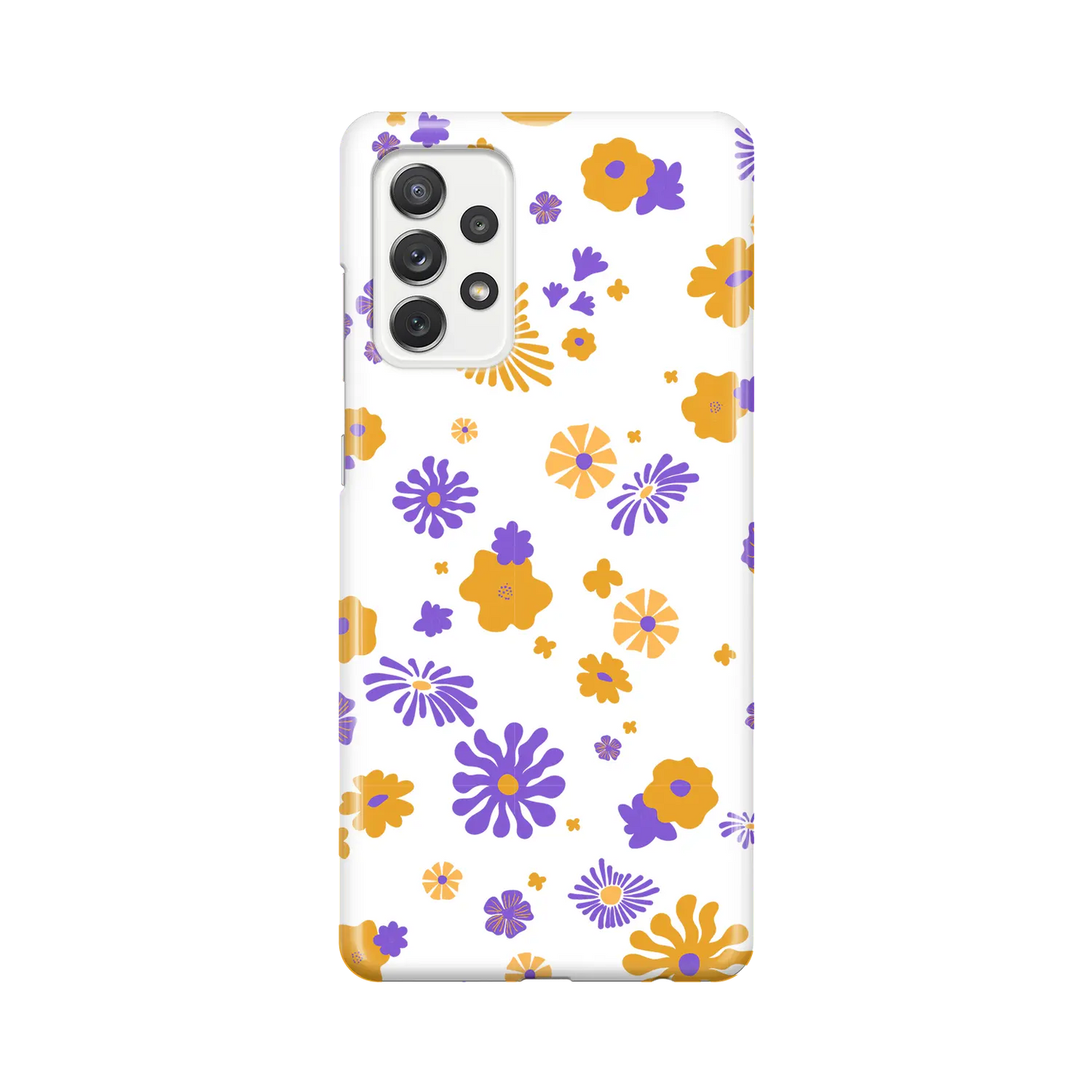 Hippie Flowers - Galaxy A personnalisé coque