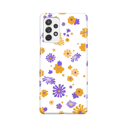 Hippie Flowers - Galaxy A personnalisé coque