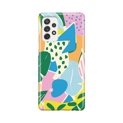 Jungle contemporaine - Coque Galaxy A personnalisée