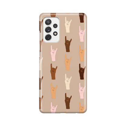 Mains du monde - Coque Galaxy A personnalisée