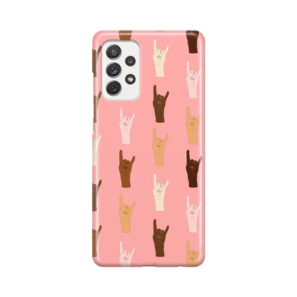 Mains du monde - Coque Galaxy A personnalisée