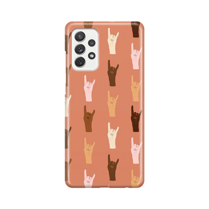 Mains du monde - Coque Galaxy A personnalisée